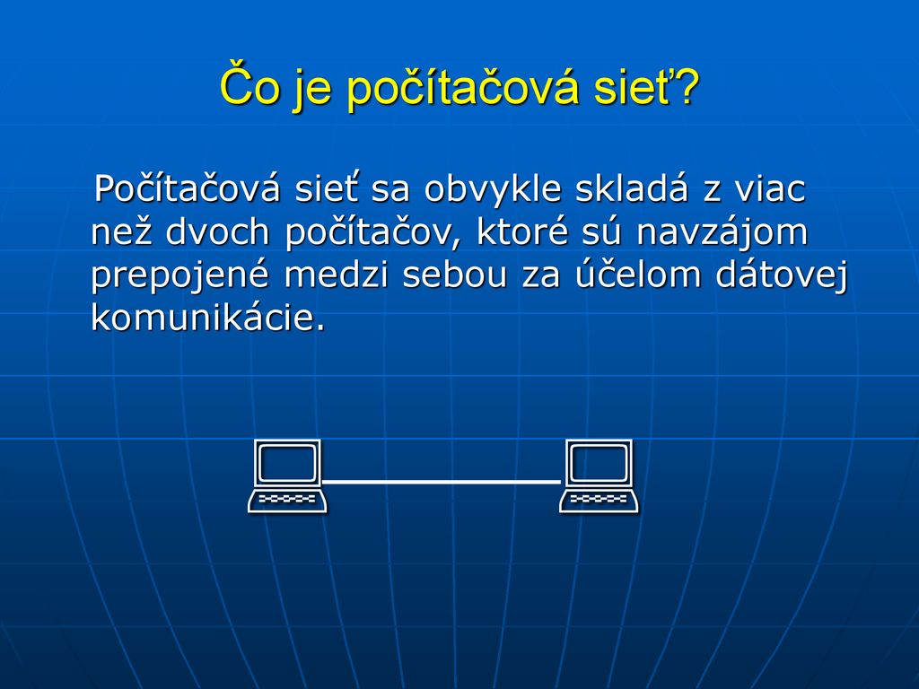 Po Ta Ov Sie Defin Cia Po Ta Ovej Siete Ps D Vody Vzniku Ps Ppt